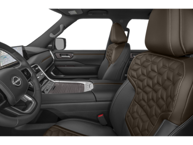 New 2026 Everest White TriCoat / Super Black Two-tone Nissan Platinum Reserve image 11
