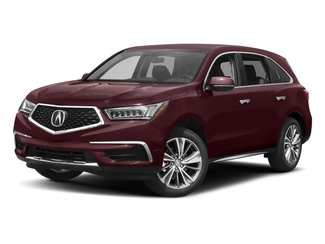 Used 2017 Dark Cherry Pearl Acura SH-AWD w/Tech image 2