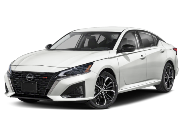 Pearl White TriCoat 2025 Nissan Altima 2.5 SR AWD Sedan All-Wheel Drive Continuously Variable Transmission