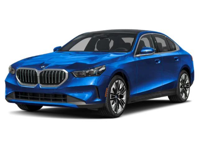 New 2027 Tanzanite Blue II Metallic BMW 530i image 1