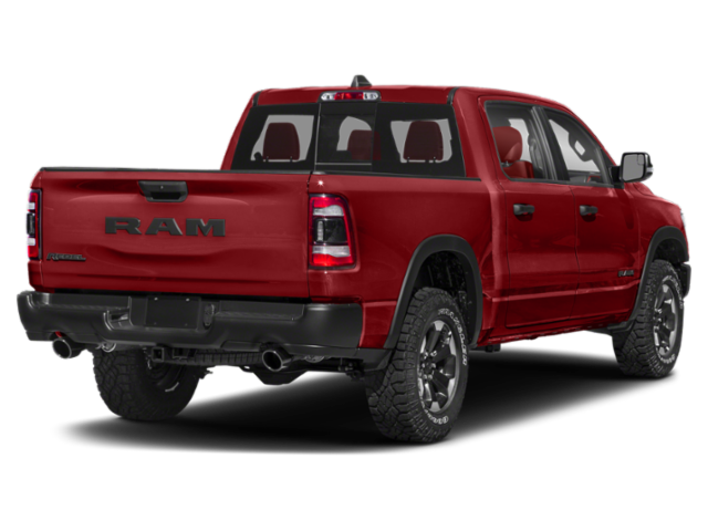 Used 2022 Flame Red Clearcoat Ram Rebel image 2