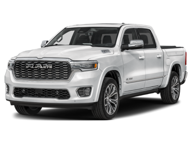 New 2026 Bright White Clear-Coat Exterior Paint RAM Tungsten image 1