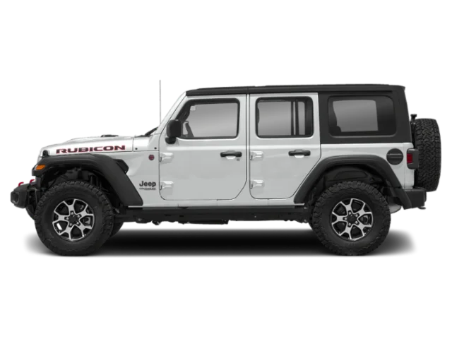 Used 2019 Bright White Clearcoat Jeep Rubicon image 3