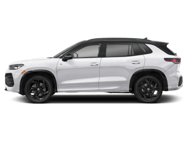 New 2026 Opal White W/Deep Black Roof Volkswagen SE R-Line AWD image 3