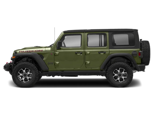 Used 2021 Sarge Green Clearcoat Jeep Unlimited Rubicon image 3