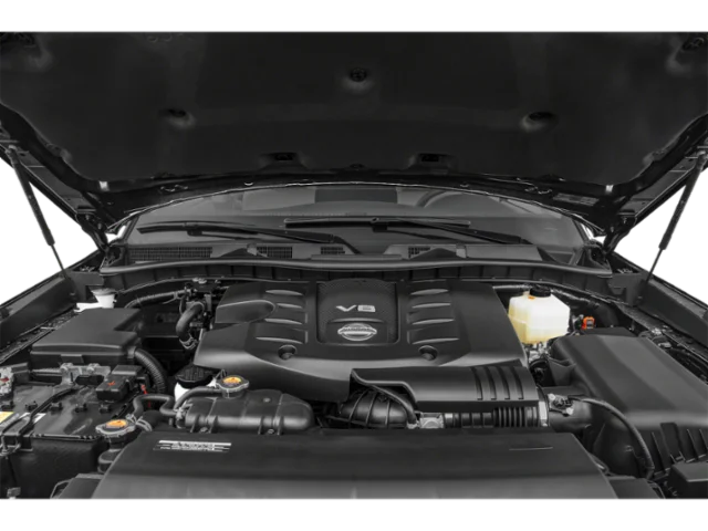 Used 2023 Aspen White Tricoat Nissan Platinum image 9