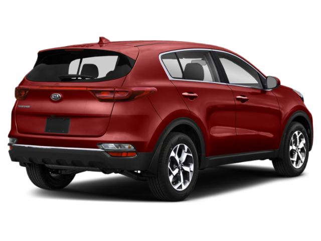 Used 2021 Red Kia LX image 2