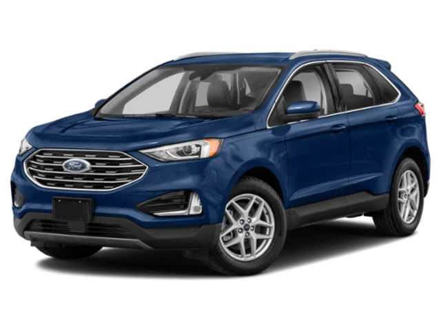 Certified Used 2022 Blue Ford SEL image 1