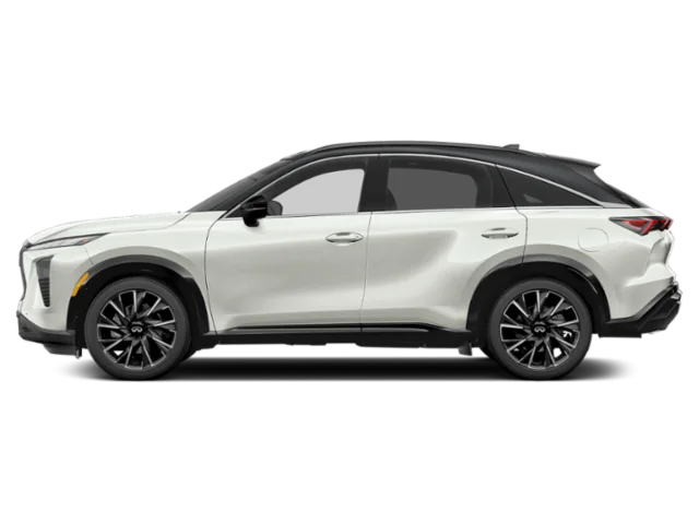 New 2027 Radiant White/Black Obsidian INFINITI AUTOGRAPH image 2