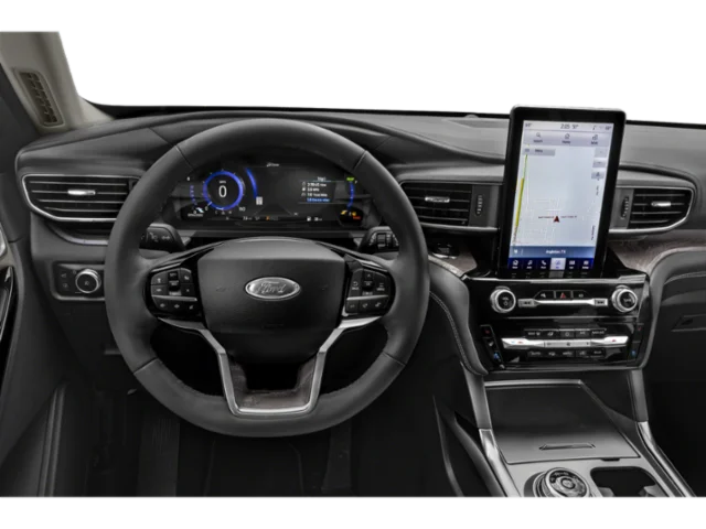 Used 2023 Blue Ford Platinum image 4