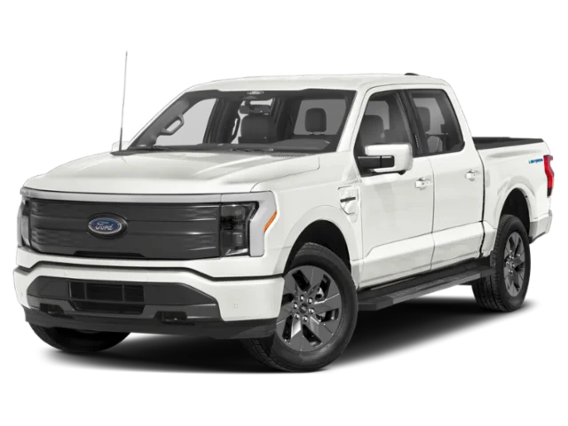 Certified Used 2023 White Metallic Ford Lariat image 1