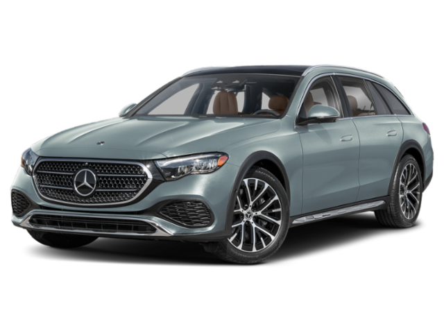 New 2027 Verde Silver Metallic Mercedes-Benz E 450 4MATIC® All-Terrain Wagon image 1