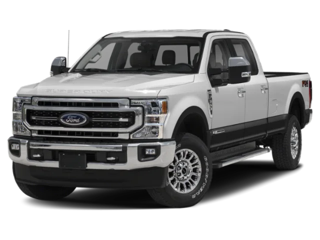 Used 2021 White Metallic Ford Lariat image 1