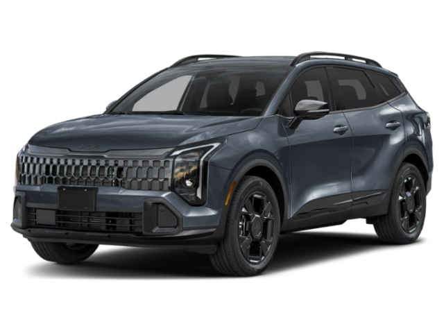 Gray 2026 Kia Sportage Hybrid Plug-In X-Line AWD SUV / Crossover All-Wheel Drive