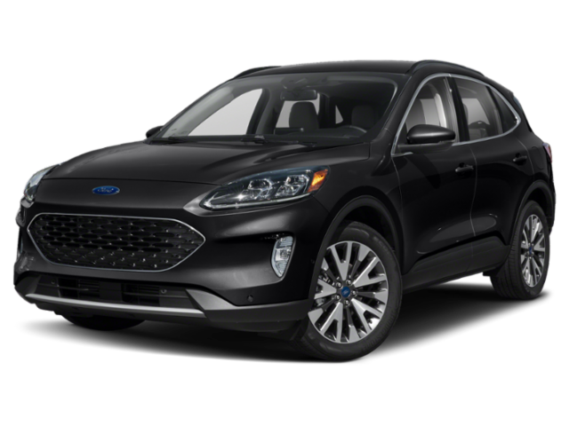 Used 2022 Black Ford Titanium image 1