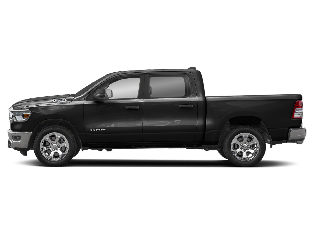 Used 2023 Diamond Black Crystal Pearlcoat Ram Y image 3
