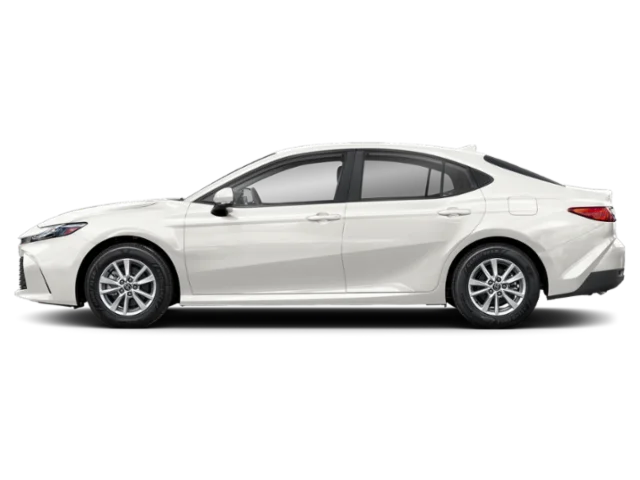 Used 2025 White Toyota LE image 3