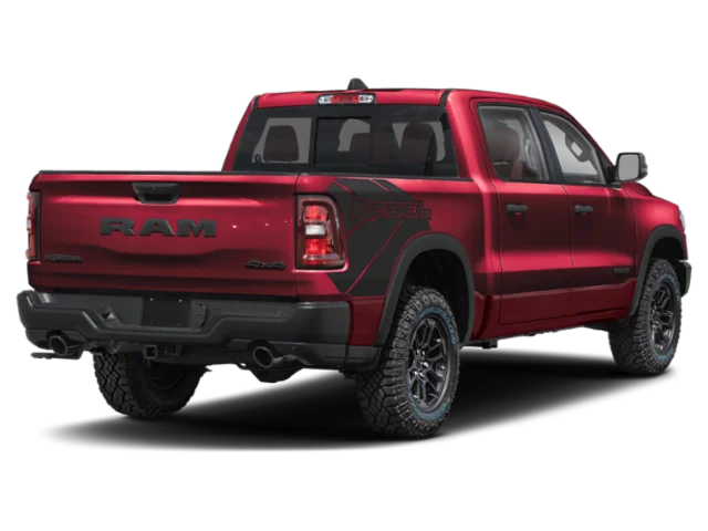 New 2026 Molten Red Pearl-Coat Exterior Paint RAM Rebel image 6