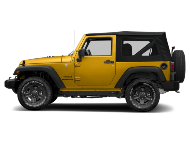 Used 2015 Yellow Jeep Sport image 3