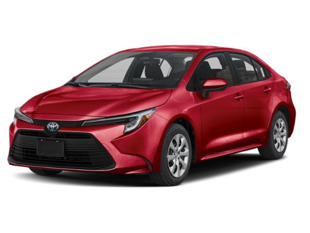 Used 2025 Pearl Toyota Hybrid LE image 3