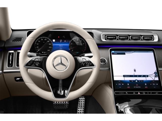 Used 2021 designo Diamond White Mercedes-Benz S 580 image 5