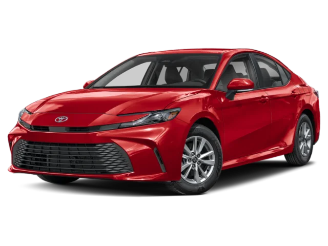New 2026 Red Toyota LE image 1