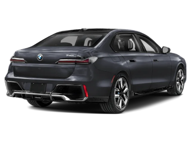 New 2026 Black Sapphire Metallic BMW 740i image 2