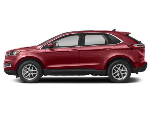 Used 2024 Rapid Red Metallic Tinted Clearcoat Ford SEL image 3