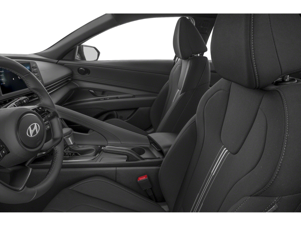 New 2026 Serenity White Hyundai SEL Sport image 6
