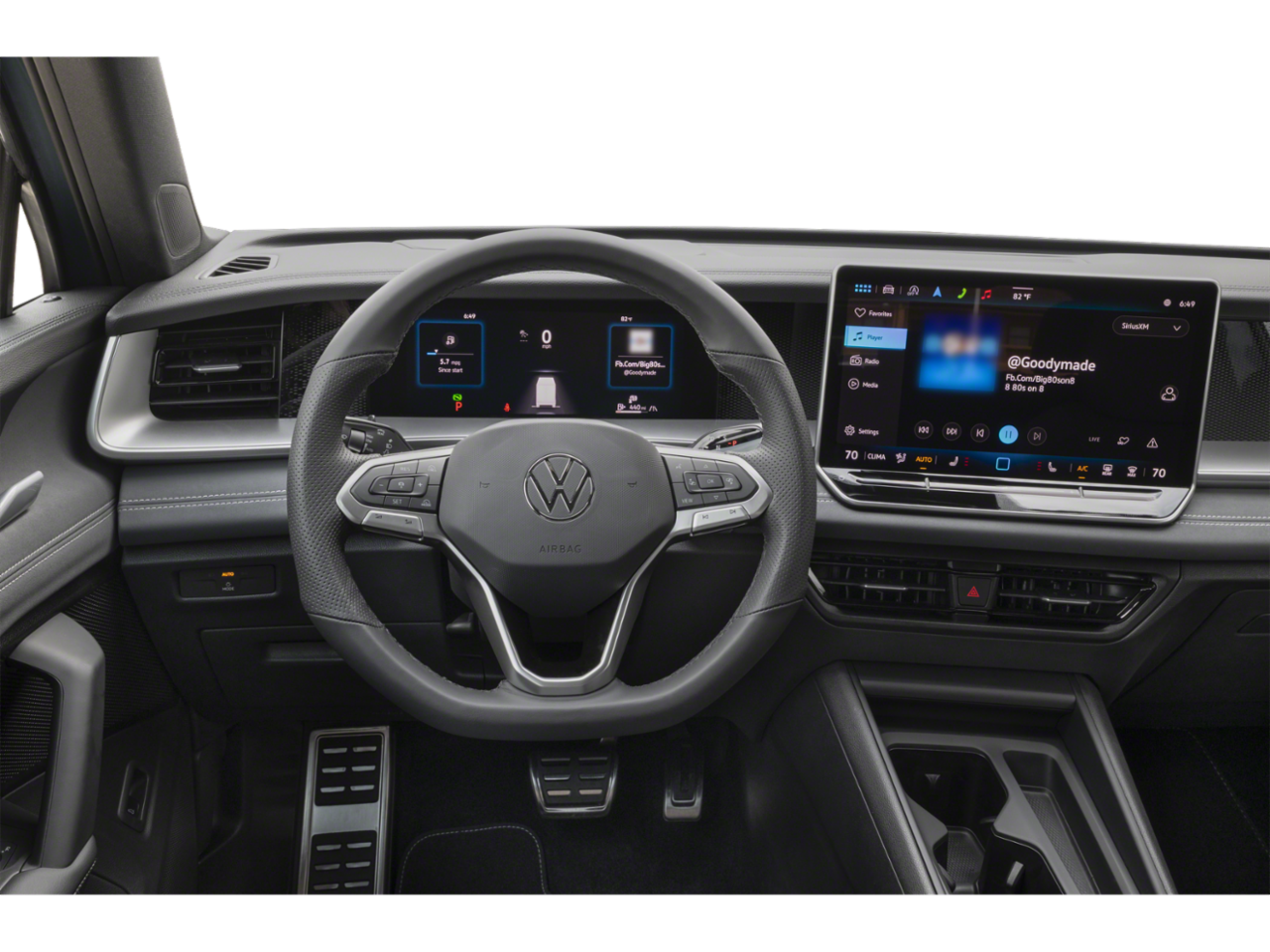 New 2026 Gray Volkswagen SE R-Line Black image 4