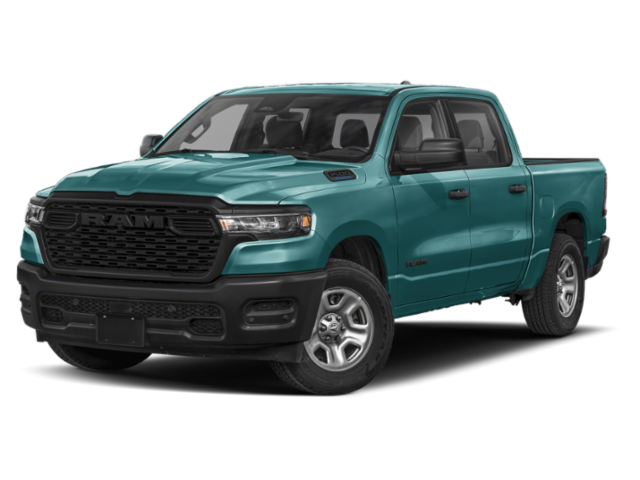Canyon Lake Exterior Paint 2026 RAM 1500 Express Crew Cab 4WD Pickup Truck Four-Wheel Drive