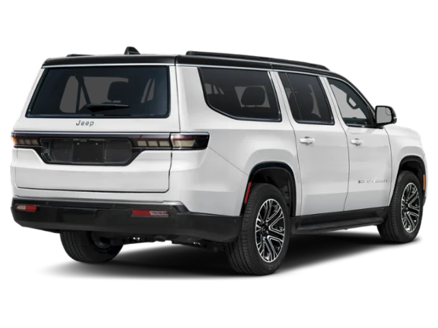 New 2026 Bright White Clear-Coat Exterior Paint Jeep Summit Obsidian image 2
