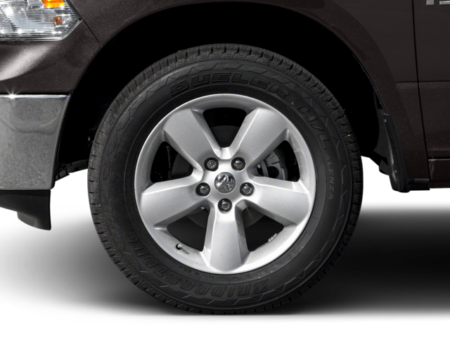 Used 2017 Brilliant Black Crystal Pearlcoat Ram SLT image 8