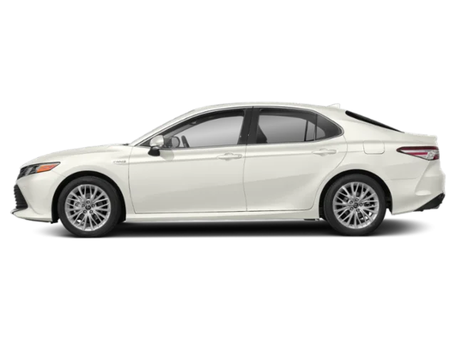 Used 2018 Super White Toyota Hybrid SE image 3