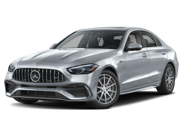 New 2026 Cirrus Silver Metallic Mercedes-Benz AMG® C 43 4MATIC® Sedan image 1