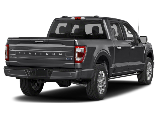 Used 2021 Black Metallic Ford Platinum image 2
