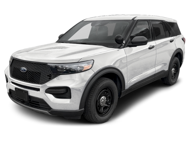 New 2026 White Ford 4DR AWD POLICE image 1
