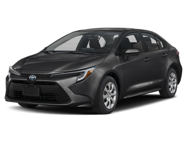 New 2026 Midnight Black Metallic Toyota Hybrid LE image 2