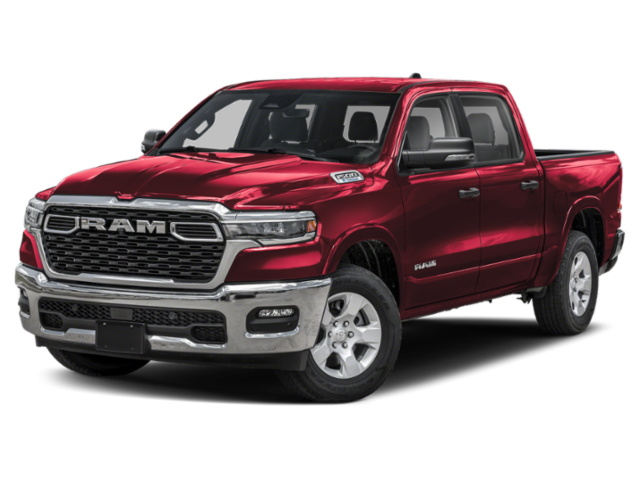 Delmonico Red Pearlcoat 2025 RAM 1500 Big Horn Crew Cab 4WD Pickup Truck Four-Wheel Drive 8-Speed Automatic