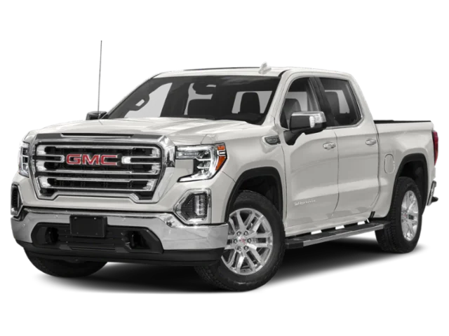 Used 2020 WHITE FROST TRICOAT GMC SLT image 1