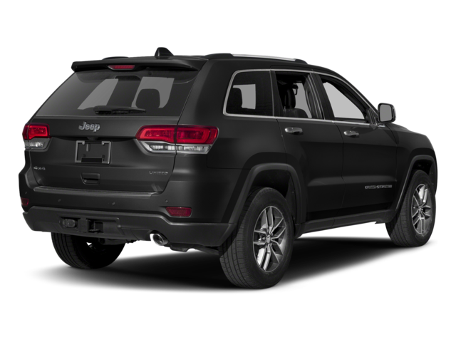 Used 2017 Diamond Black Crystal Pearlcoat Jeep Limited image 2