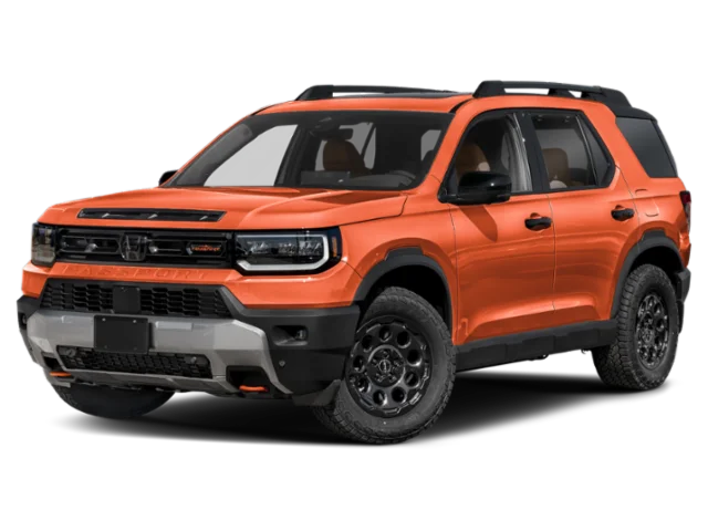 New 2026 Sunset Orange Honda TrailSport Elite Blackout image 1