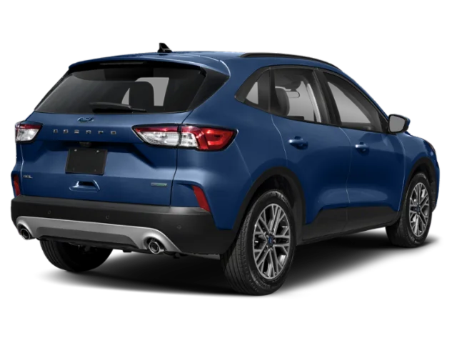 Used 2022 Blue Metallic Ford SEL image 2