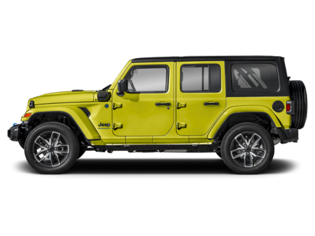 Used 2024 Yellow Jeep Sahara 4xe image 3