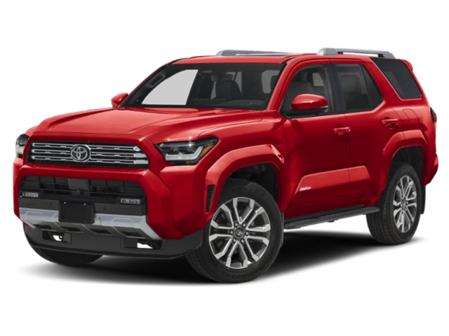 New 2026 Red Toyota Limited image 1