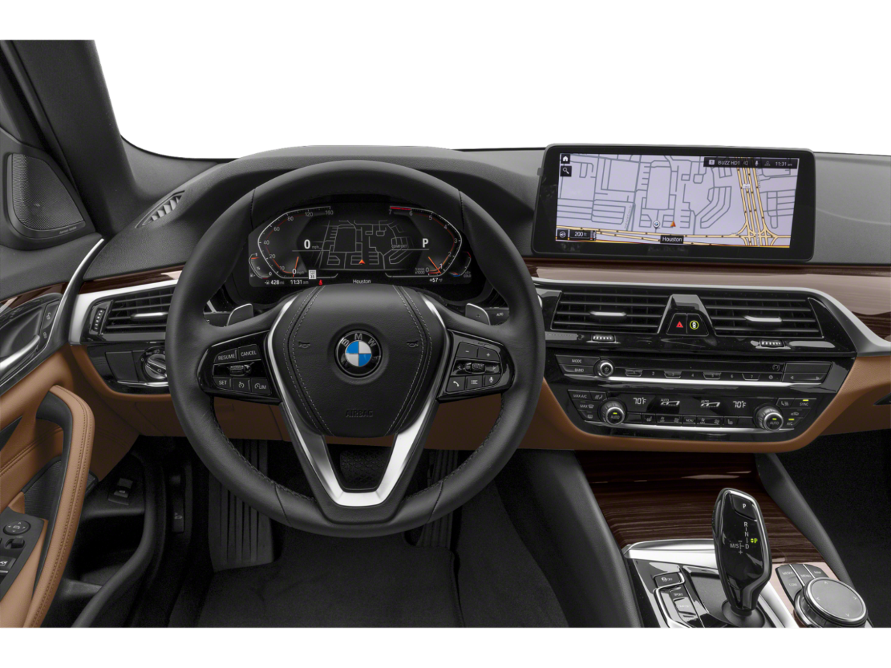 Certified Used 2023 Mineral White Metallic BMW 530i image 4