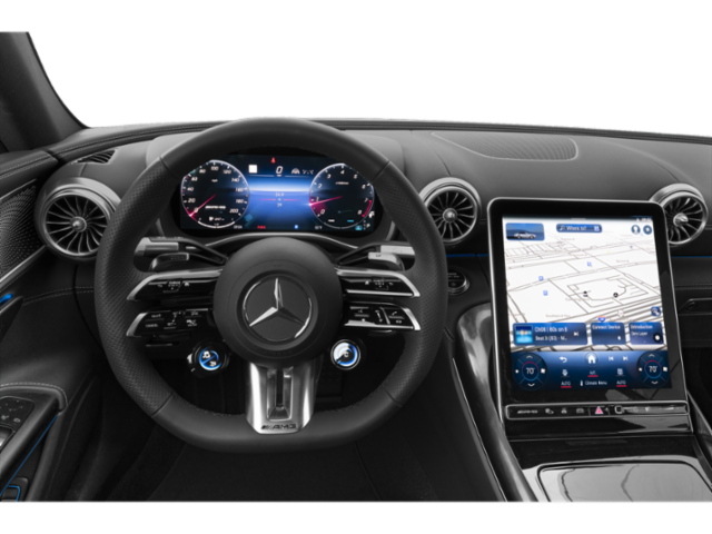 New 2026 Obsidian Black Metallic Mercedes-AMG AMG® SL 43 Roadster image 4