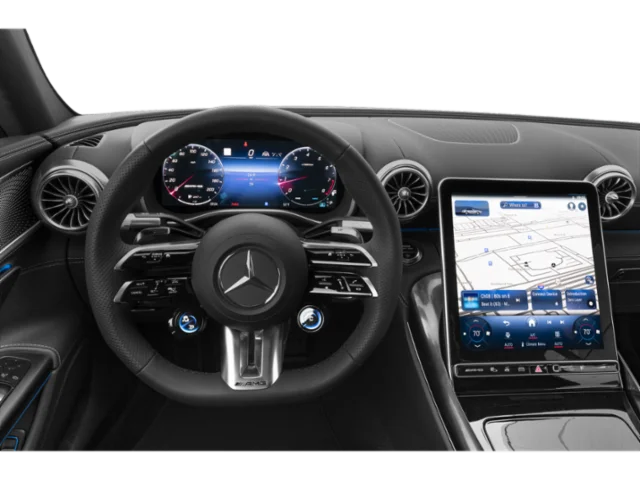 New 2026 Obsidian Black Metallic Mercedes-AMG SL 43 AMG® image 4