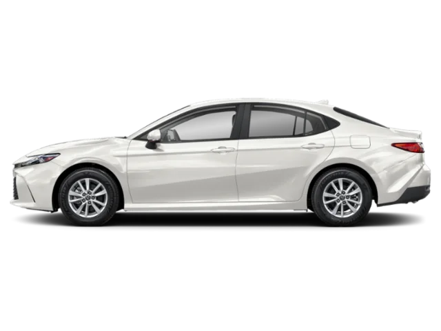Used 2025 White Toyota LE image 3