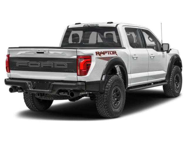 Used 2025 Space White Metallic Ford Raptor image 2